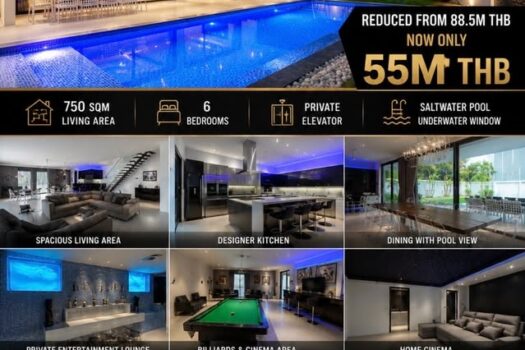 Luxury Villa in Pratumnak Pattaya for sale | 250m from Beach